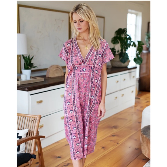 Emerson Fry-  CAFTAN - ROSE LUREX One size - Picture 7 of 9